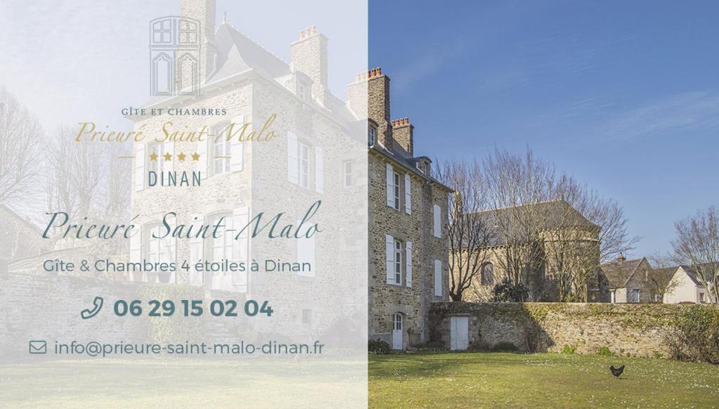 Вілла Le Prieure Saint-Malo De Дінан Екстер'єр фото